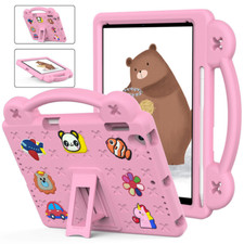 For iPad 5/ 6th 7th 8th 9th 10th 11th Gen A16 Kids Cartoon Shockproof Stand Case