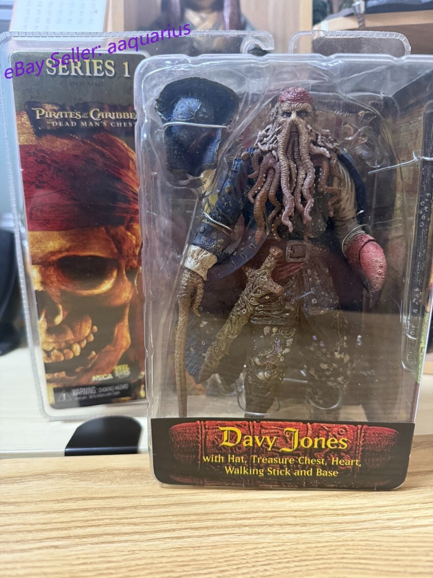 NECA Pirates of the Caribbean Davy Jones 1/12 Scale Figure Brand