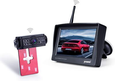 Digital Wireless Backup Camera System with 4.3   Reversing Monitor,... 