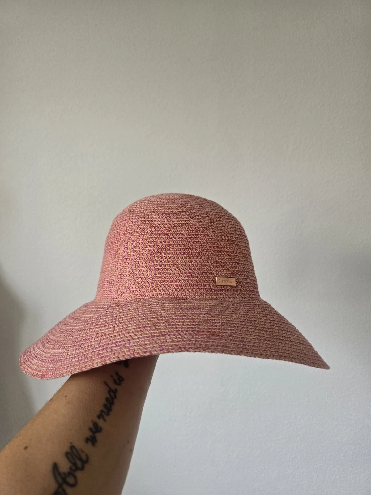 Gossamer Wide Brim Hat by Betmar one size