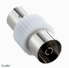 Coupleur adaptateur Antenne Femelle PAL Antenna RF TV coaxial Female coupler