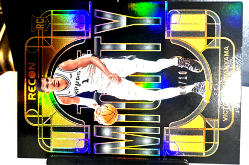 Victor Wembanyama Gold 4/10 The Mighty Recon Karte Wemby Rookie - Bild 5 von 5