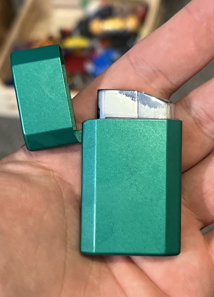 Ronson Jetlite Butane Torch Lighter Adjustable Flame Refillable In