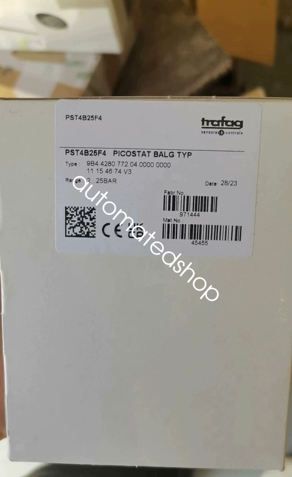1PCS NEW 9B4.4280 2...25bar Pressure Sensor Shipping DHL or FedEX