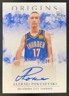 Aleksej Pokusevski 2020-21 Panini Origins Rookie Auto RC Thunder