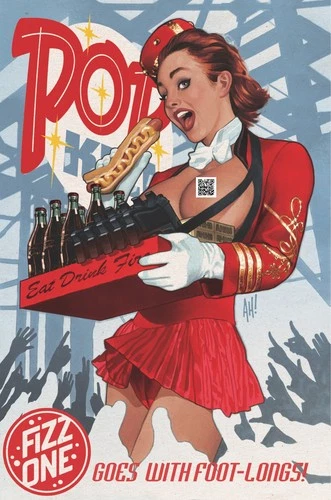 POP KILL #3 ADAM HUGHES UNCENSORED RISQUE VARIANT LIMITED TO 300 HAPPY COMICS NM