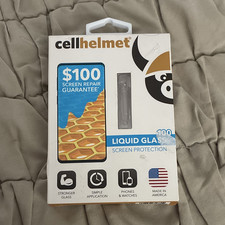 cellhelmet Liquid Glass Screen Protector Universal Clear Scratch-Resistant Kit