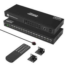 TESmart HDMI Switch, 16 Inputs, 1 Output, 16 Ports, 4K@60Hz, 16x1 HDMI Selector