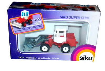 Siku 1924 Radlader Wheel Loader Scraper Made Germany 1/55 Super Serie New in box