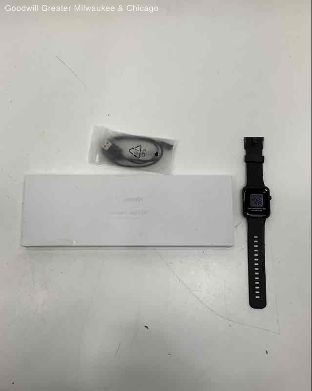 Letsfit Black Smart Watch IOB Tested