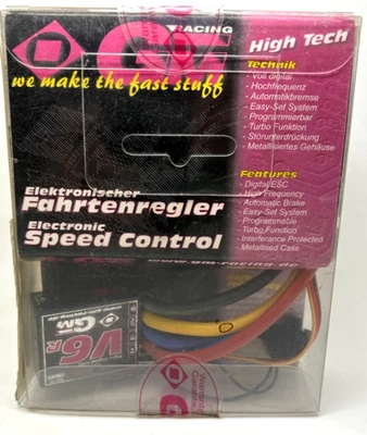 GM RACING ESC Regler V6R 2845 Graupner RC VINTAGE - Photo 1/3