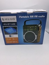 Portable AM FM Radio Bluetooth 5.0