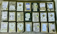 Lot of 21 Mix Brands/Models HDD SATA Hard Drives