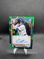 2024 Bowman Chrome Carson Rucker Auto Green Lava CPA-CR 46/99