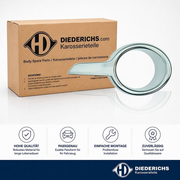 Blende StossfÄNger Vorne Links Diederichs 4227043 FÜR Peugeot-image