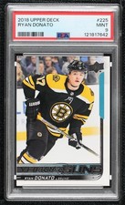 2018-19 Upper Deck Young Guns Ryan Donato #225 PSA 9 MINT 02hd