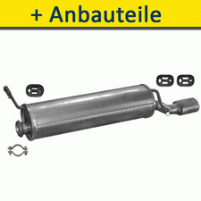 Endtopf Auspuff+ für CITROËN ZX FLIEßHECK 1.1 1.4 1.6 1.8 1.9 D 1991-1998