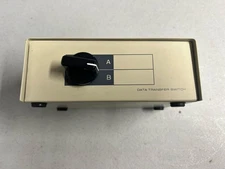 Vintage VGA Data Transfer Switch Manual A B Selector Box