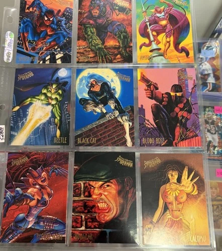 1995 Spider-Man Fleer Ultra Complete Marvel Card Set 1-150