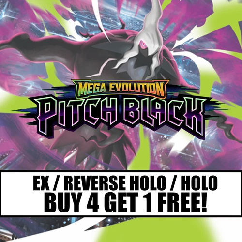 Pokémon Pitch Black: Pick Your Card – Reverse Holo/Holo/ex - NM TCG