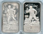 Reckless Metals Phony Island Ringleader Biden Puppet 1-oz Set PR&ANT Silver Bars
