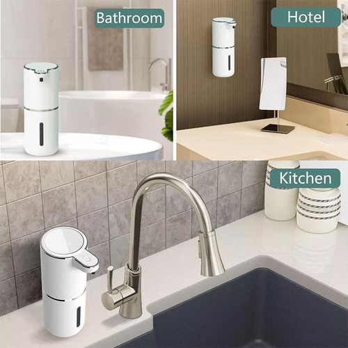 Automatic Foaming Soap Dispenser 400ml Bathroom Soap Wash Hands Foam Touchless - Picture 2 of 19