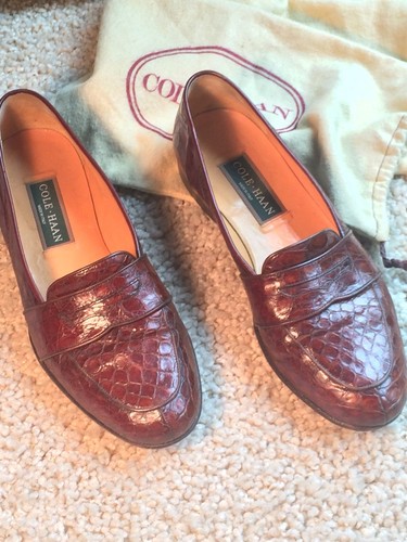 Cole Haan Crocodile men's loafers 