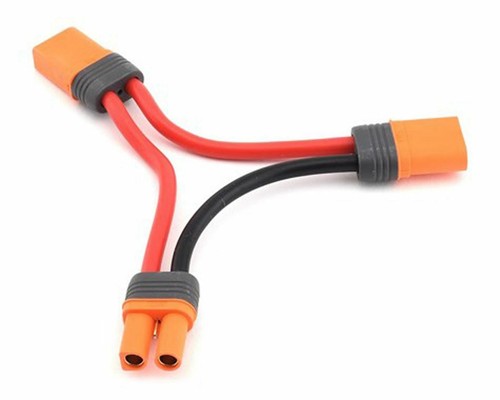 Spektrum RC SPMXCA506 Adapter: IC5 Battery / Series Harness 4" 10AWG - Picture 2 of 2