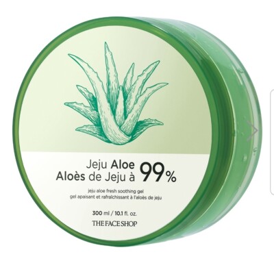 Avon The Face Shop Jeju Aloe 99% Fresh Soothing Gel- 10.3 Fl OZ