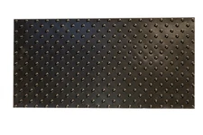Gripall Traction Products Tundra Grip Traction Control Sheet Black 12x24 in.