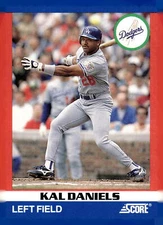 1991 Score 100 Superstars #53 Kal Daniels