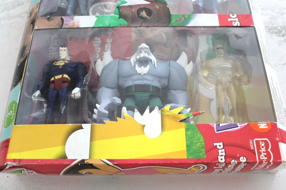 JLU DC Justice League Unlimited 2006 paquete de 6 prototipos Doomsday error en caja DORA Foto 3 de 4