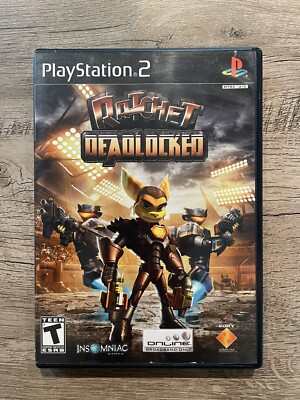 Ratchet: Deadlocked; Boxed (Sony PlayStation 2, 2005)