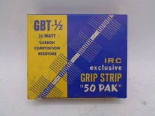 (50) IRC Mil Type GBT Carbon Composition Resistors, .5W 3600 Ohm