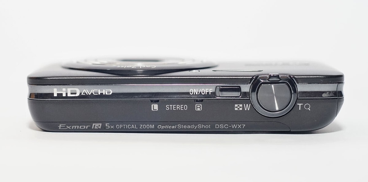 SONY DSC-WX7 Cyber Shot Digital Camera BLACK 16.2MP Carl SONY DSC-WX7 Cyber Shot Digital Camera BLACK 16.2MP Carl