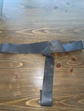 PAS DE CALAIS DARK BROWN ADJUSTABLE BELT NWOT