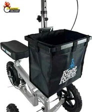 KneeRover Deluxe Knee Scooter Basket Accessory with Large Capacity - Knee Rover