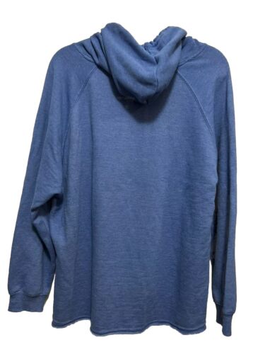 UCLA Bruins College Basketball Sports Hoodie Blue 84 Sweatshirt Size XL Raw Hem - 第 2/16 張圖片
