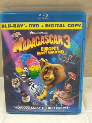 Madagascar 3: Europes Most Wanted (Blu-ray Only, 2012)