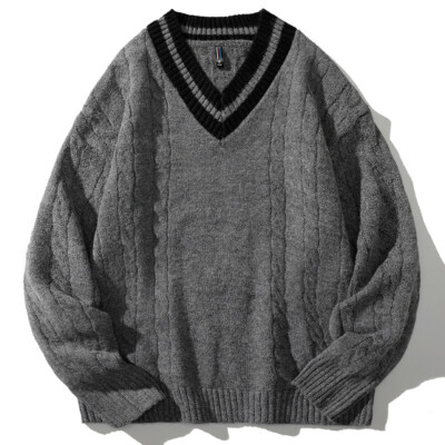 トップス KAIKO V neck sweater \"TOP GRAY\" KAIKO（カイコー）の「KAIKO V NECK SWEATER（ニット/セーター