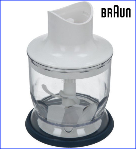 Contenitore Bicchiere 350ml per Tritatutto Minipimer BRAUN Ricambi Multiquick 3