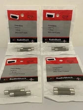 Radio Shack 1 Amp 250 Volt Time Delay Ceramic Fuses - 4 Packs of 2 Fuses