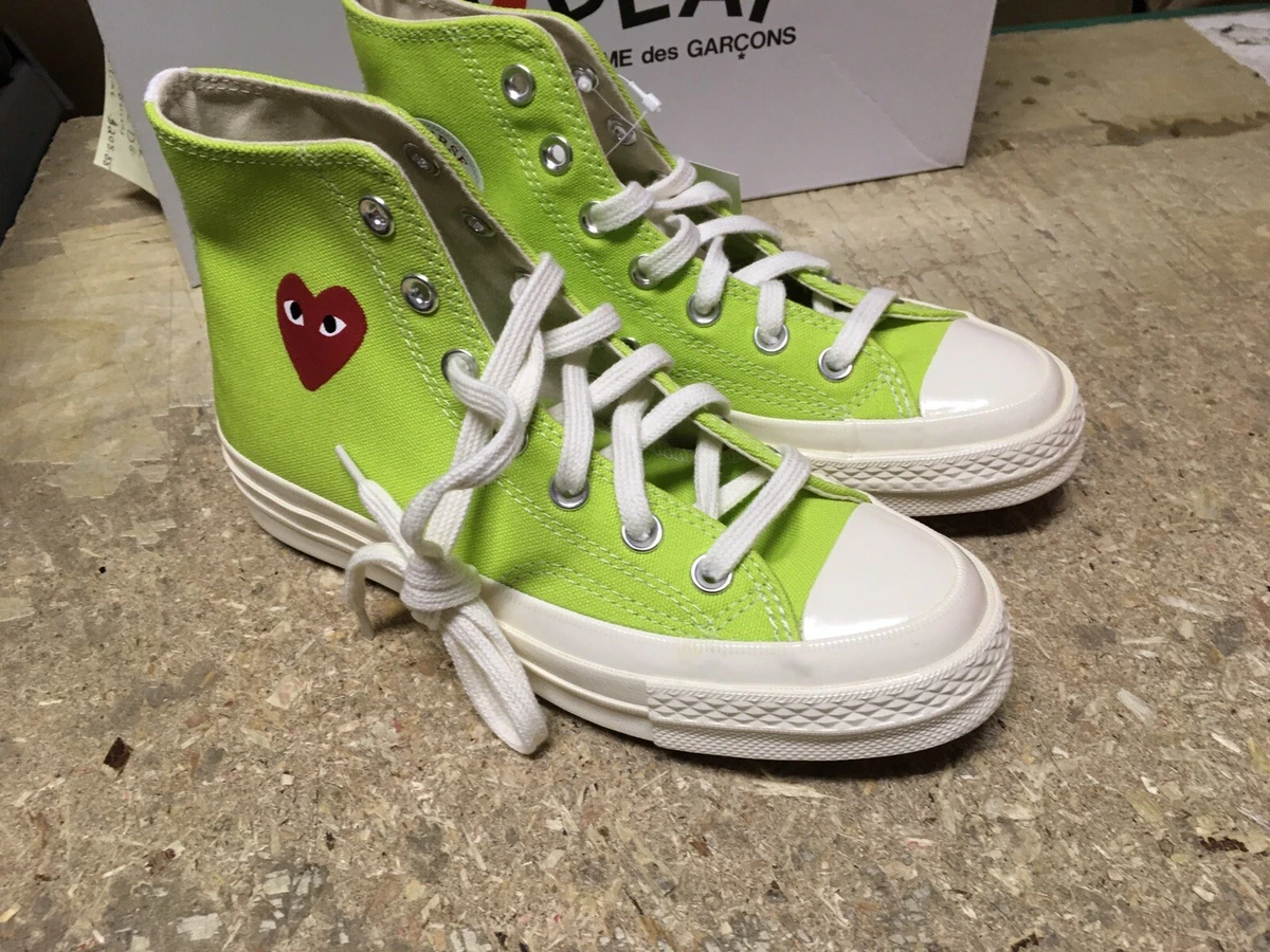 Converse top play green