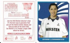 Merlin Stickers - Premier League 2000 -Choose from drop down list(297 - 540)(T3)