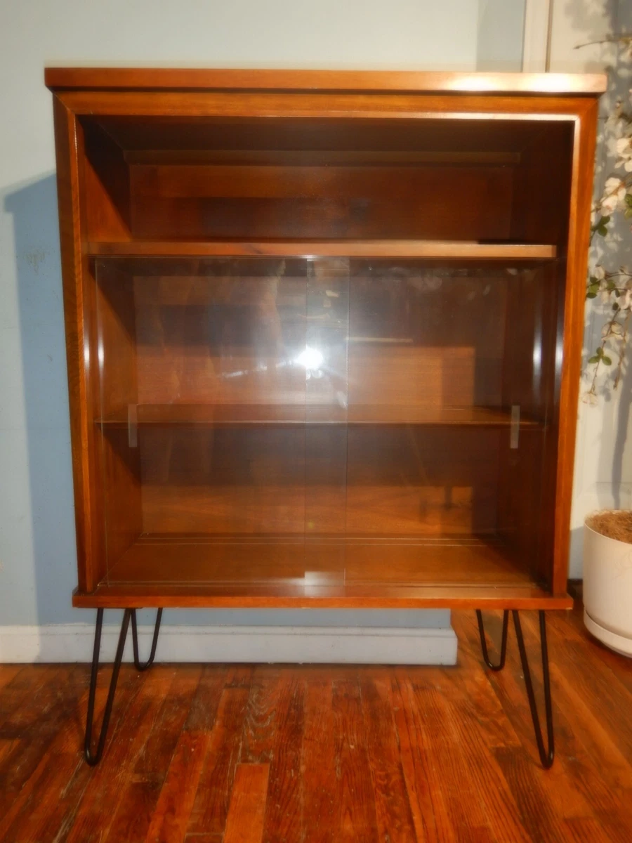 Mid century bookcase with drawer deals