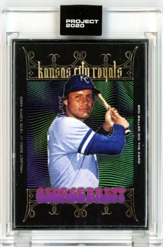 TOPPS PROJECT 2020 - GEORGE BRETT - BEN BALLER AP 03/20 Silver Frame #271