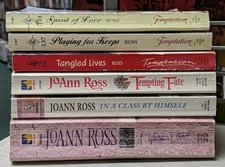 JoAnn Ross Spirit of Love Playing for Keeps Tangled Lives Tempting Fate x6