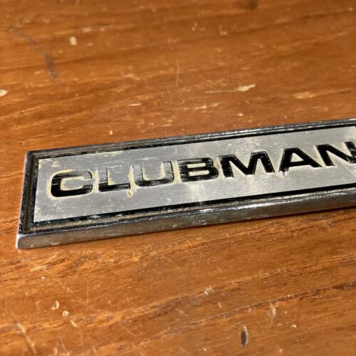 Insignia de coche Mini Clubman Estate. Usado. - Imagen 3 de 8