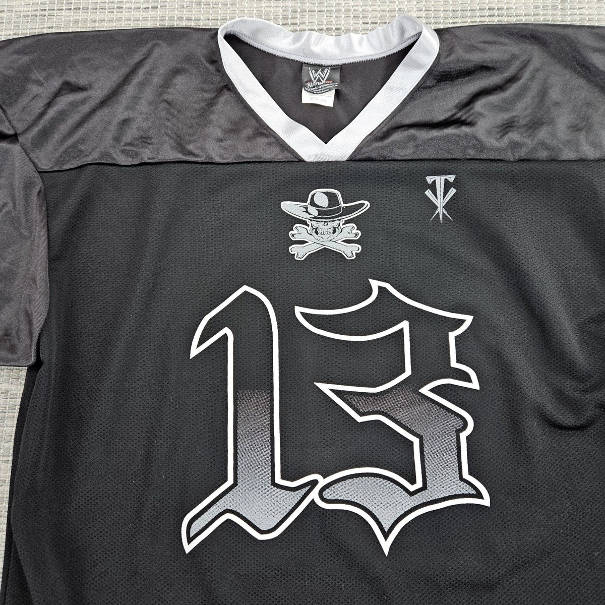 WWE The Undertaker Jersey #13 Football Hockey Deadman Vtg Y2K