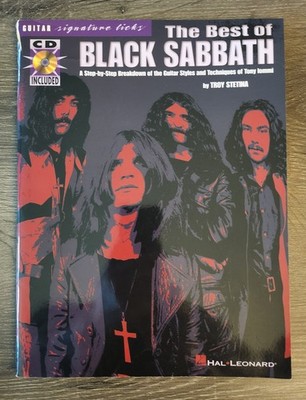 Best of Black Sabbath Guitar Tab Songbook , styles and techniques of Tony Iommi